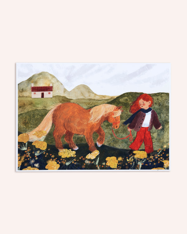 Rum Pony Print