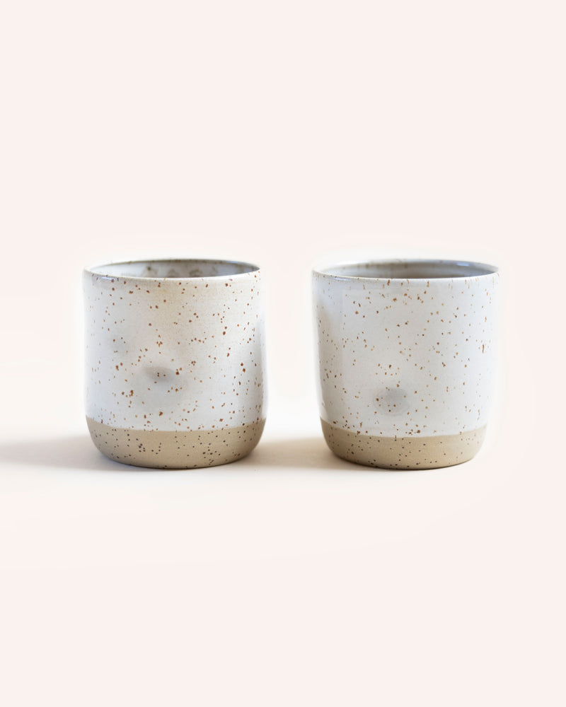 White Thumb Cup Homeware Naomi Grace Ceramics