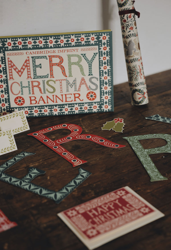 Merry Christmas Banner Seasonal / Occasion Cambridge Imprint