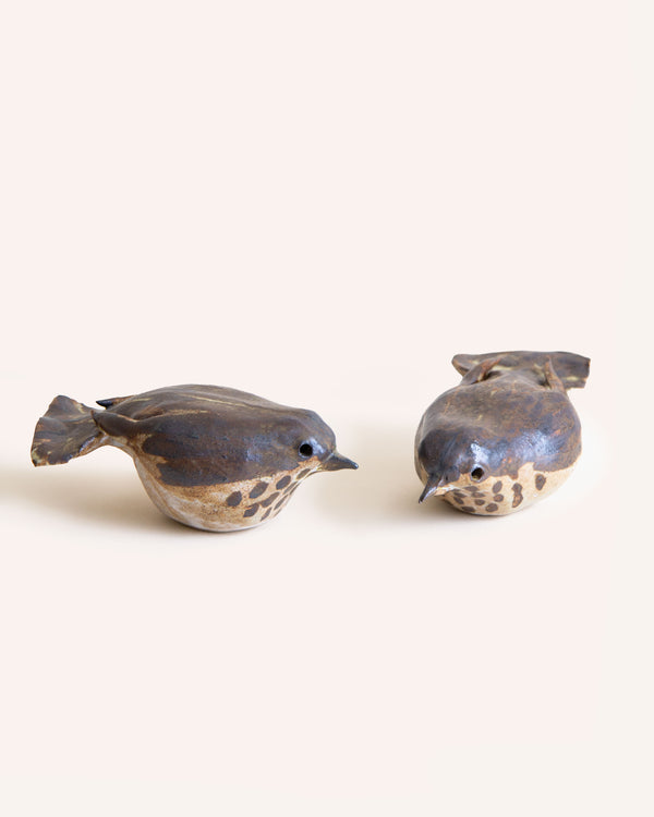 Stoneware Thrush Gift Stoneware Birds   