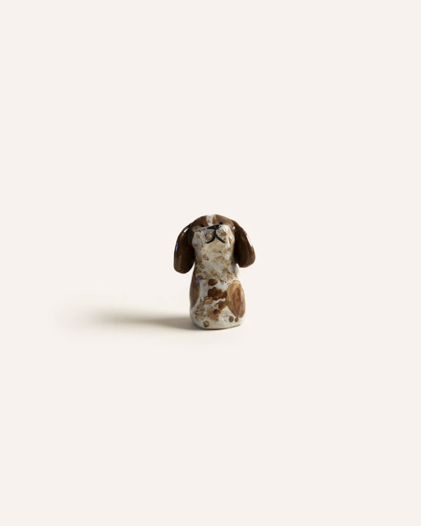 Small Ceramic Dog Sculpture – Luna Artwork Naomi Grace Ceramics