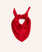 Neckerchief - Poppy Red Knitwear Scarlet Knitwear
