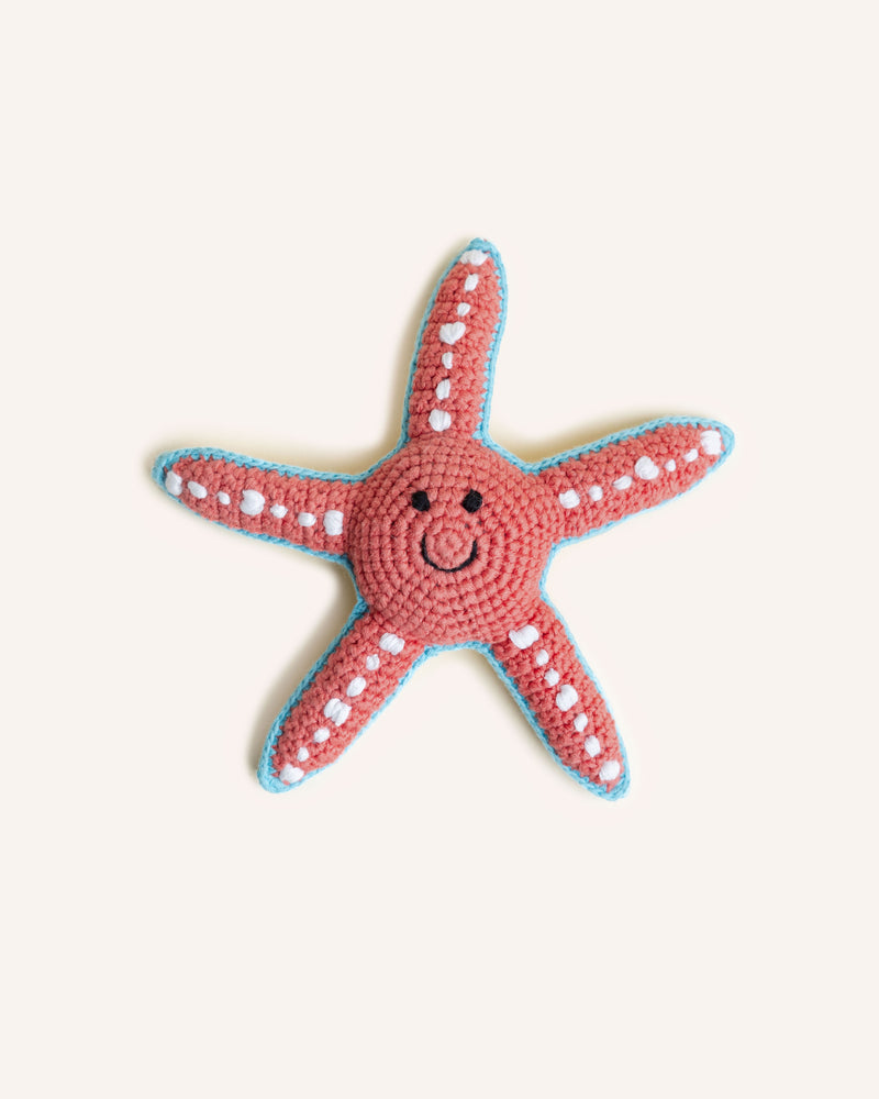 Starfish Rattle Kids Pebblechild