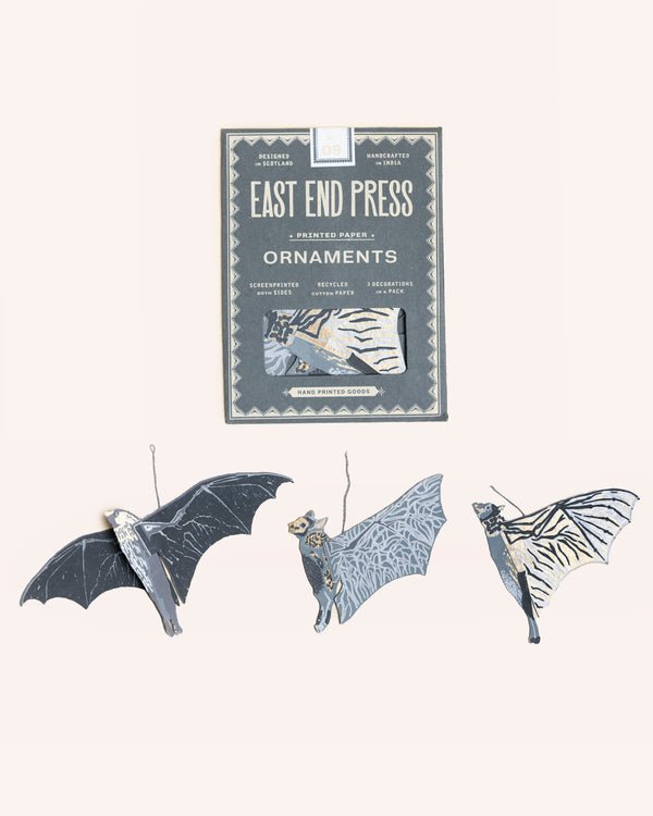 Bats Paper Ornaments
