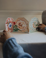 Romantic Platter Concertina Card Cards Art Angels