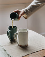 Stoneware Pourer – Green Homeware Carrick