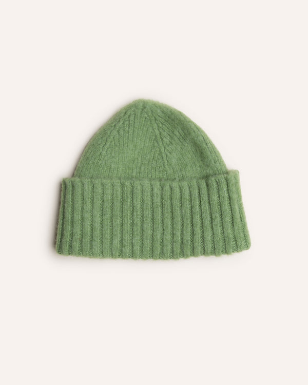 Catkin Hat – Field Green Knitwear Hilary Grant