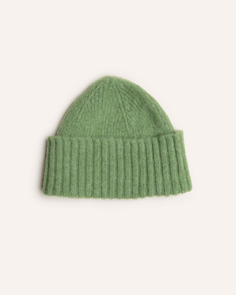 Catkin Hat – Field Green Knitwear Hilary Grant