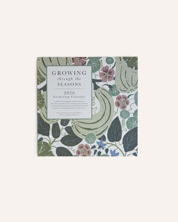 Growing Through the Seasons 2026 Calendar Homeware Isla Middleton Design Limited