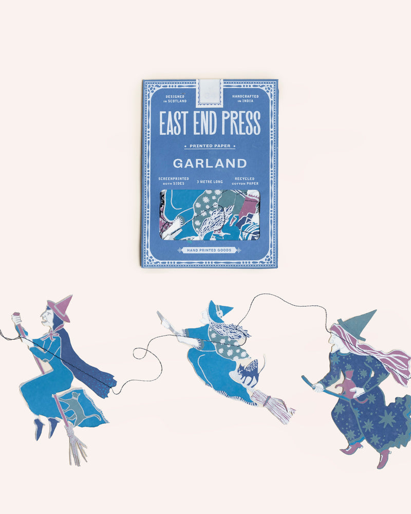 Wicked Witches Sewn Garland Seasonal / Occasion East End Press