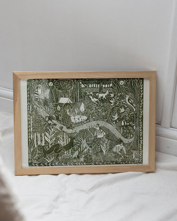 Off the Beaten Track Riso Print