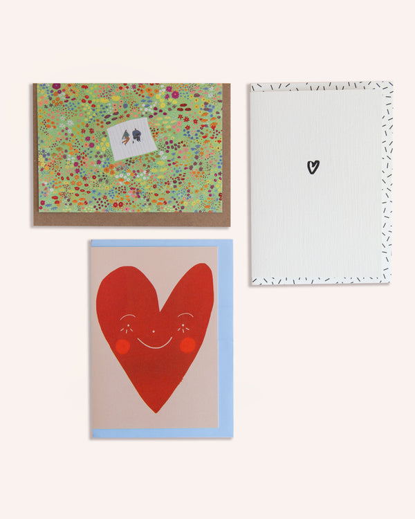 Valentines Greeting Card Selection