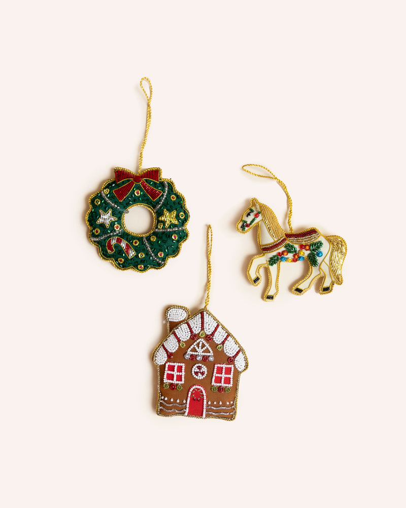 Traditional Christmas Tree Decorations Homeware Ian Snow