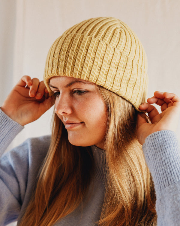 Hat Beacon Butter Knitwear Hilary Grant