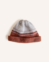 Double Dott Hat - Rust & Sand Knitwear Rosana Expósito   