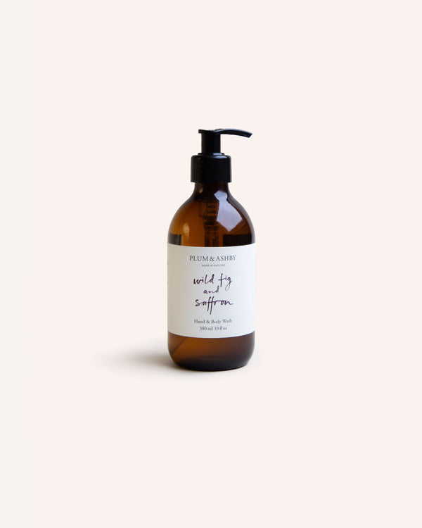 Wild Fig & Saffron Hand & Body Wash Beauty & Wellness Plum & Ashby