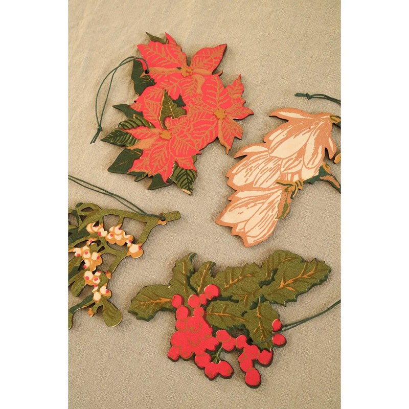 Tree Wall Hanging & Set of 4 Foliage Decorations Homeware East End Press   