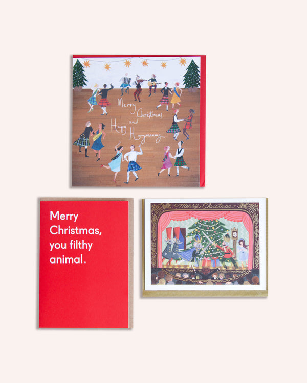 Christmas Greeting Card Selection 02 Cards MIX   