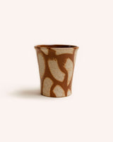 Brushstroke Pot Brown