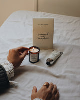 Seaweed & Samphire Votive Hand Cream Duo Gift Set Pack Beauty & Wellness Plum & Ashby