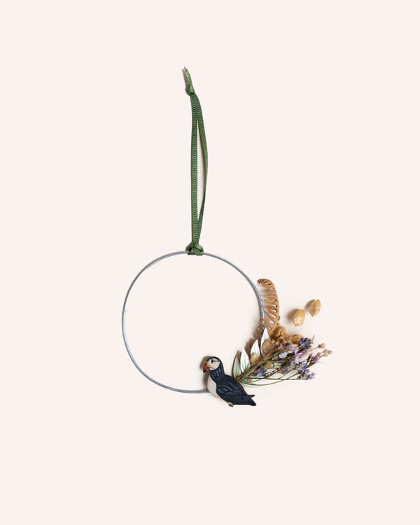 Puffin Wreath Homeware Lily Faith