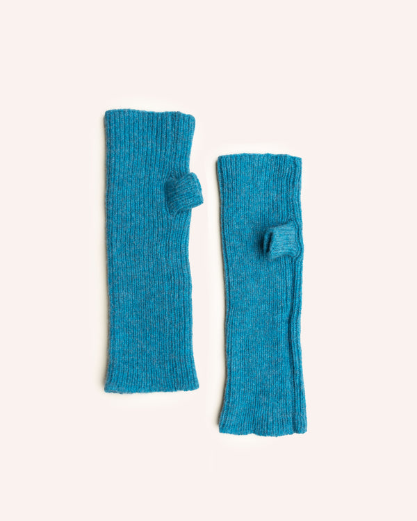 Hebridean Lambswool Wrist Warmers Knitwear Island Nation