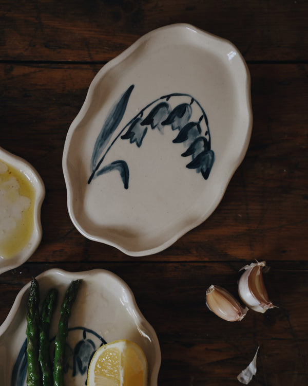 Wavy Dish – Scottish Bluebells Homeware Pantry Pots