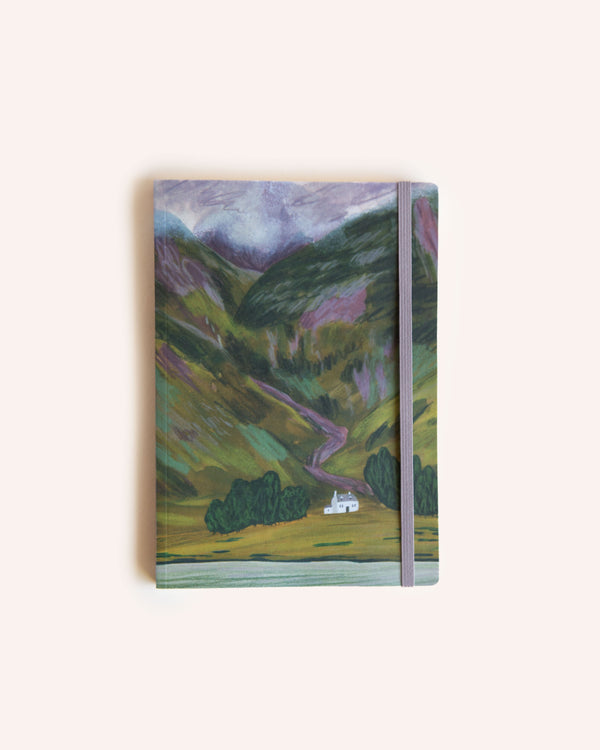 Glencoe in Late Summer Notebook Stationery Joy Jen Studio   