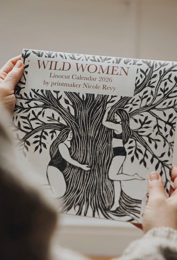 Wild Women Calendar 2026 Homeware Prints by the Bay