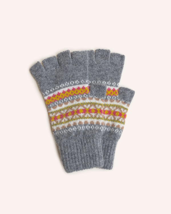 Apricot Half Finger Mittens Knitwear Alan Santry