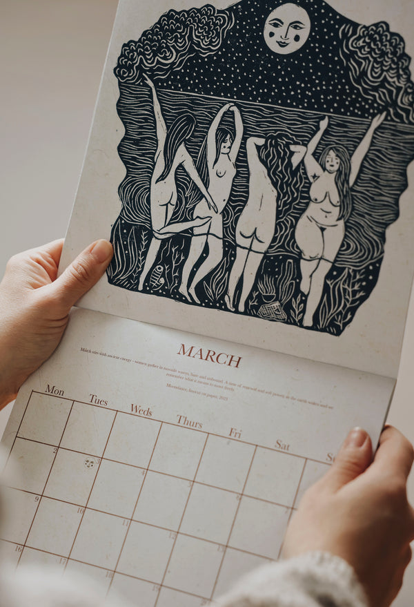 Wild Women Calendar 2026 Homeware Prints by the Bay