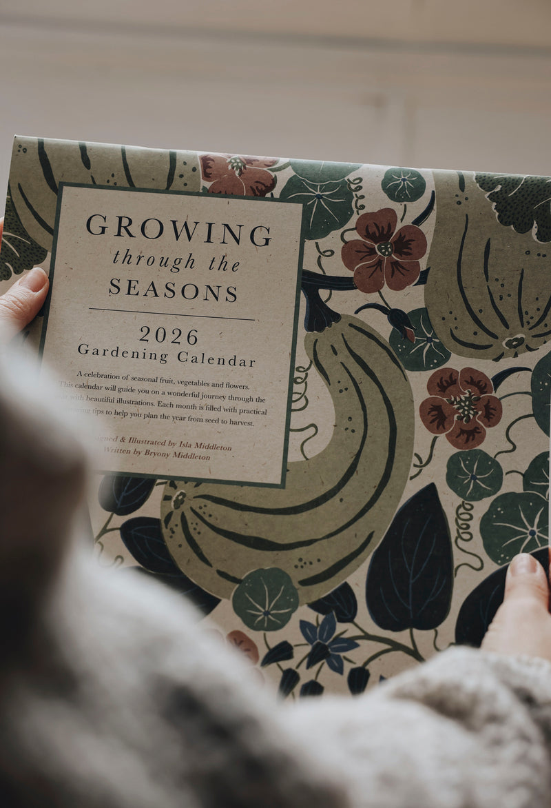 Growing Through the Seasons 2026 Calendar Homeware Isla Middleton Design Limited