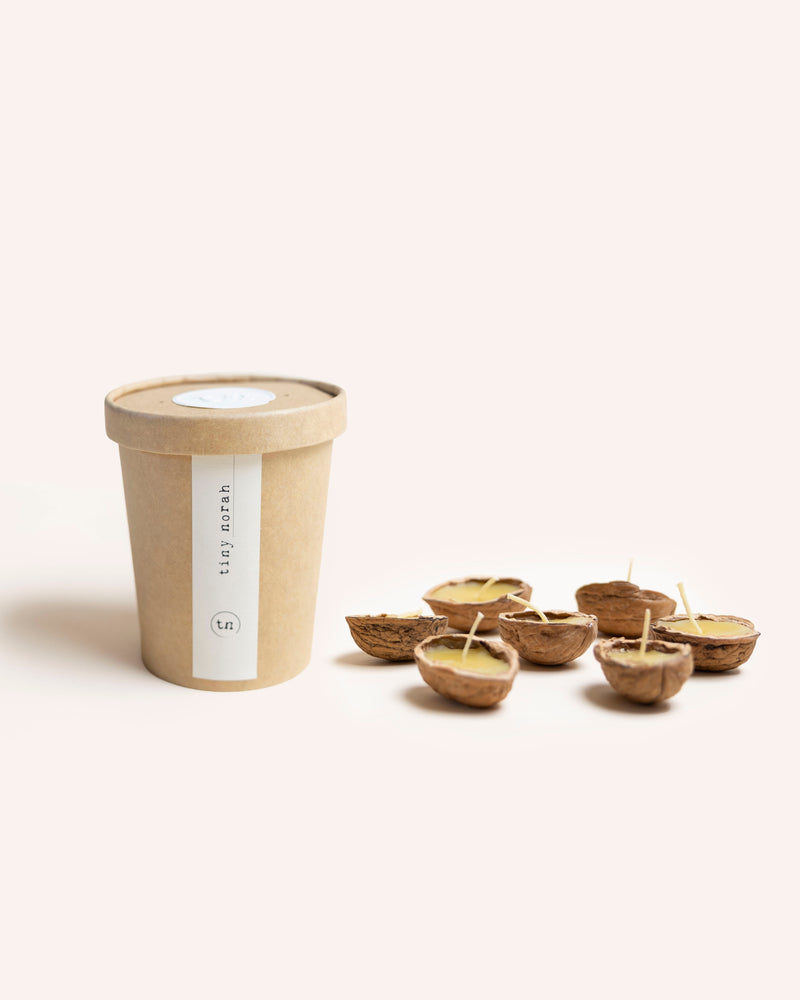 Walnut Float Box Set Homeware Tiny Norah