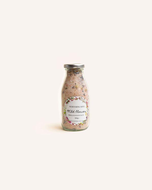 Wildflower Himalayan Bath Salts Beauty & Wellness Nurturing Soul
