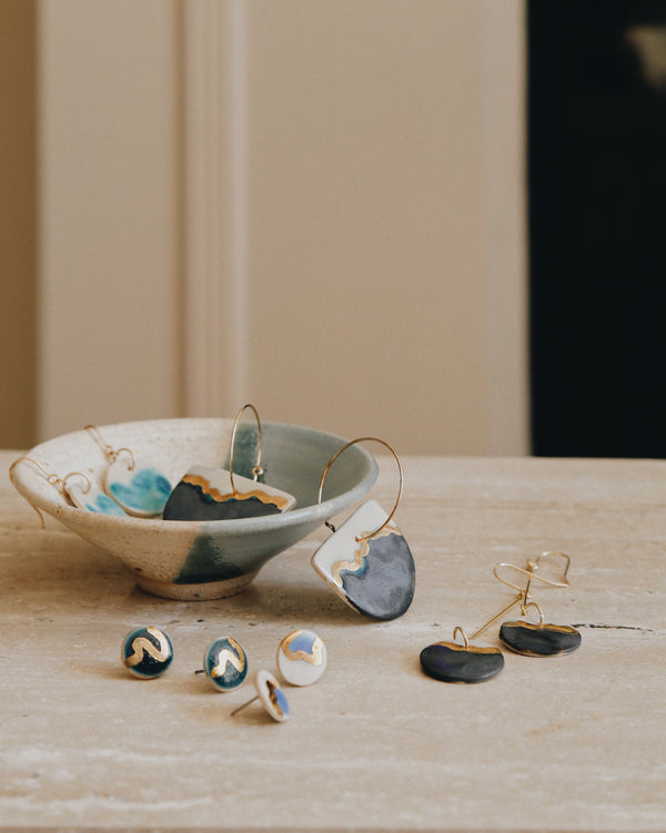 Trinket Dish - Pebble Oat Homeware Jay Frazer Ceramics   