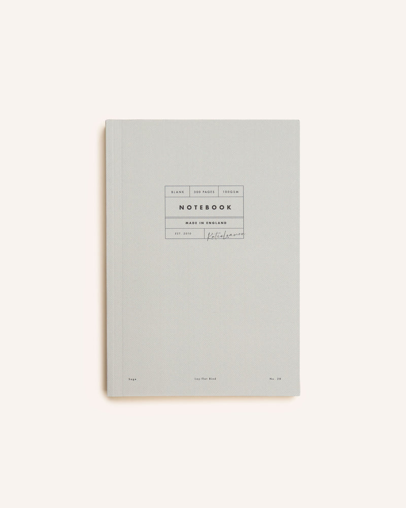 Vol 28 Sage Notebook Stationery Katie Leamon