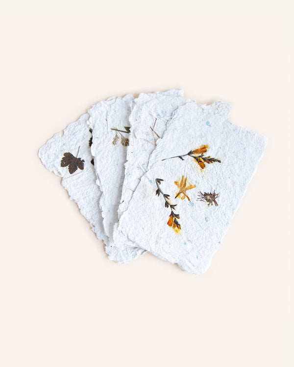 Handmade Paper Bundle - Floral