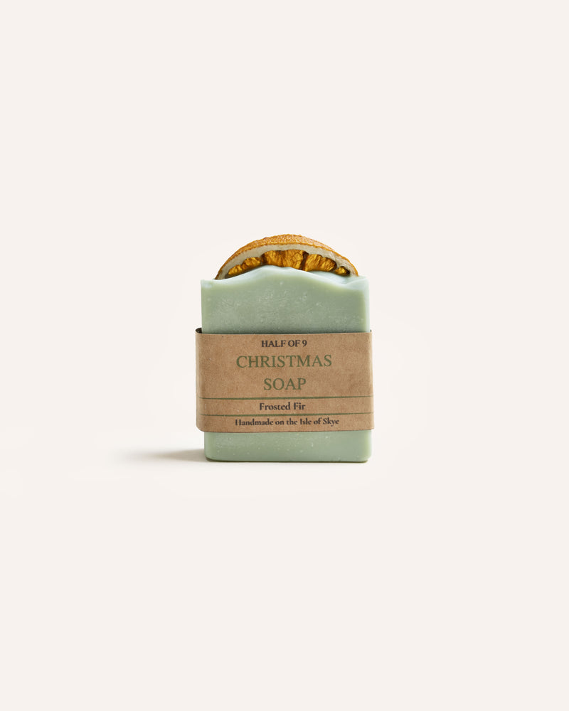 Christmas Soap – Frosted Fir Seasonal / Occasion Half of Nine