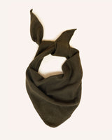 Military Green Neckerchief Knitwear Scarlet Knitwear