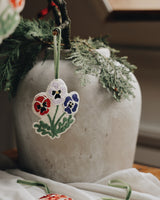 Winter Pansy Tree Decoration Seasonal / Occasion Lappliq