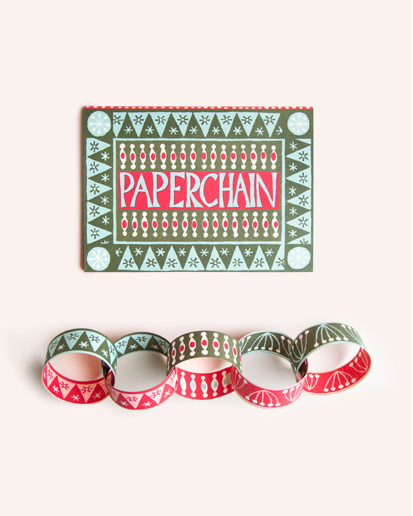 Christmas Paper Chain Kit Seasonal / Occasion Cambridge Imprint   