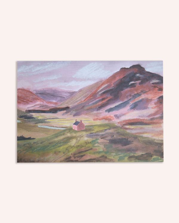 Braemar Scottish Highlands Print Art Joy Jen Studio   