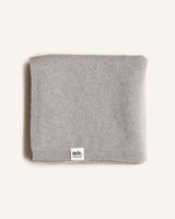 Wide Merino Scarf – Truffle Brown Knitwear Woolkind