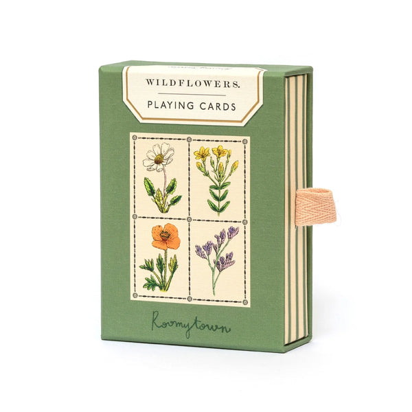 Wildflowers Single Playing Card Deck Roomytown