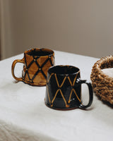Checkered Mug – Yellow
