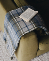 Inver Sapphire Recycled Throw