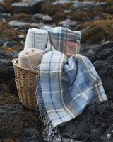 Inver Sapphire Recycled Throw