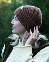 Donegal Beanie – Ruby Dusk