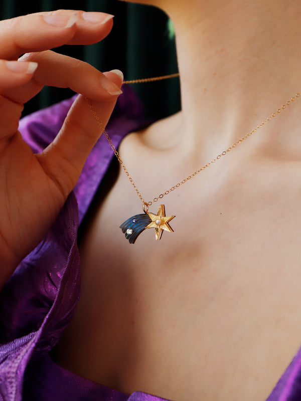 Shooting Star Necklace