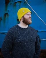 Lambswool Beanie - Mustard Knitwear Scarlet Knitwear